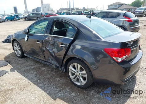 2014 Chevrolet Cruze Ltz из США, поврежденный, VIN 1G1PG5SB1E7178044